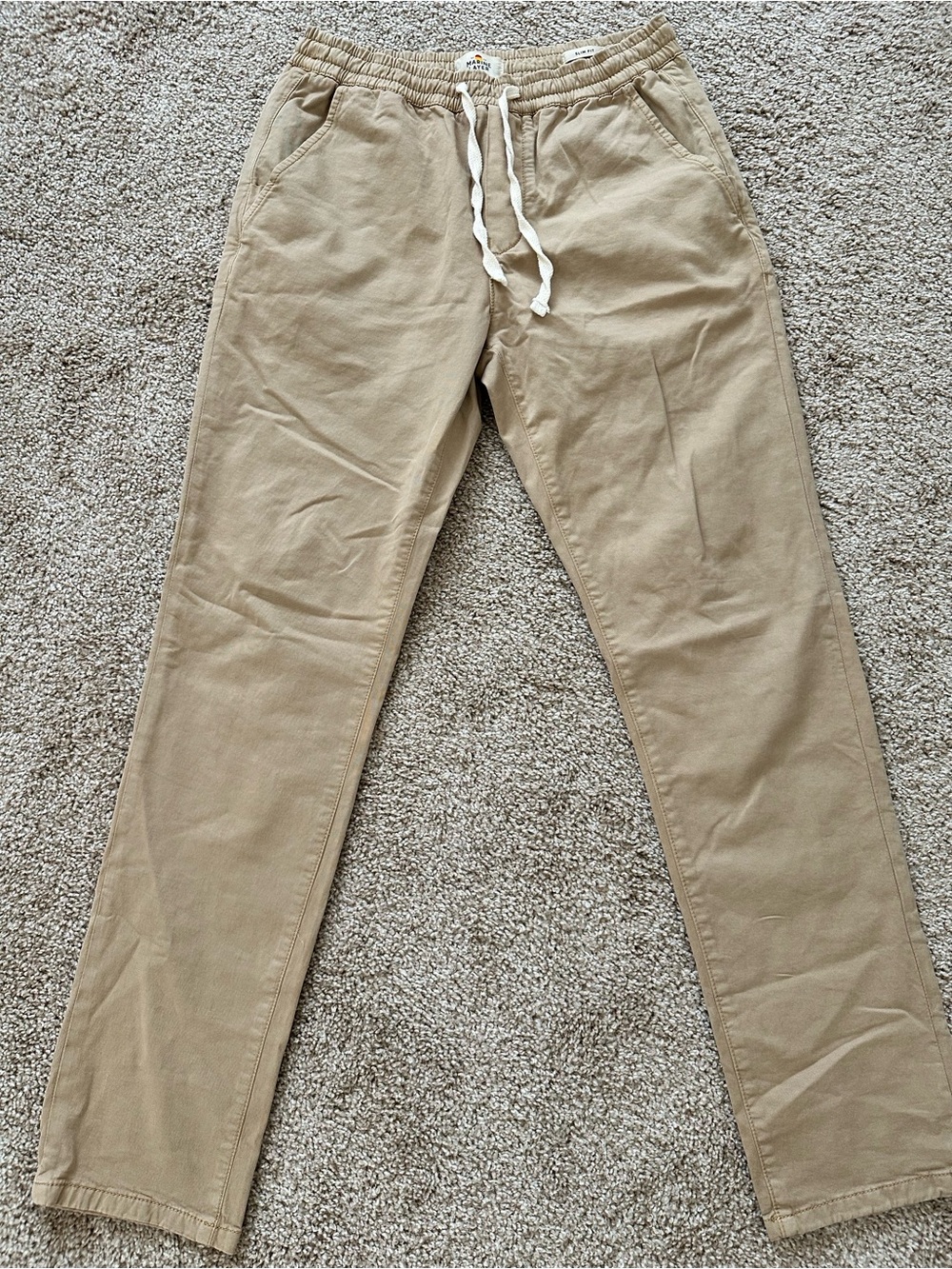 Marine Layer Men's Drawstring “Saturday Beach Pant - Slim Fit” - Pair #2